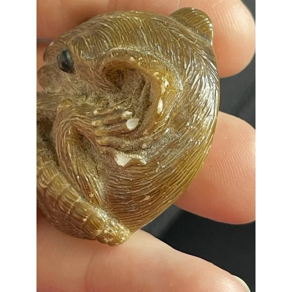 Vintage Ralph Massey Signed Pin Animal Brooch 35 Of 300 Mouse Rat Rare HTF